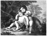 cherub engraving