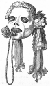 Mardi Gras mask engraving