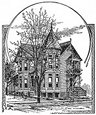 gothic house engraving