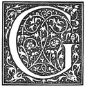 Garamond initial G