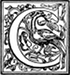 Initial C engraving