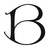 Calligraph Initial B engraving