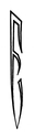 Hollywood Initial E engraving