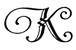 Ransom Initial K engraving