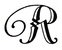 Ransom Initial R engraving