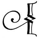 Ransom Initial & 1 engraving