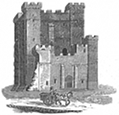 castle engraving
