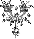 tailpiece, decorative engraving